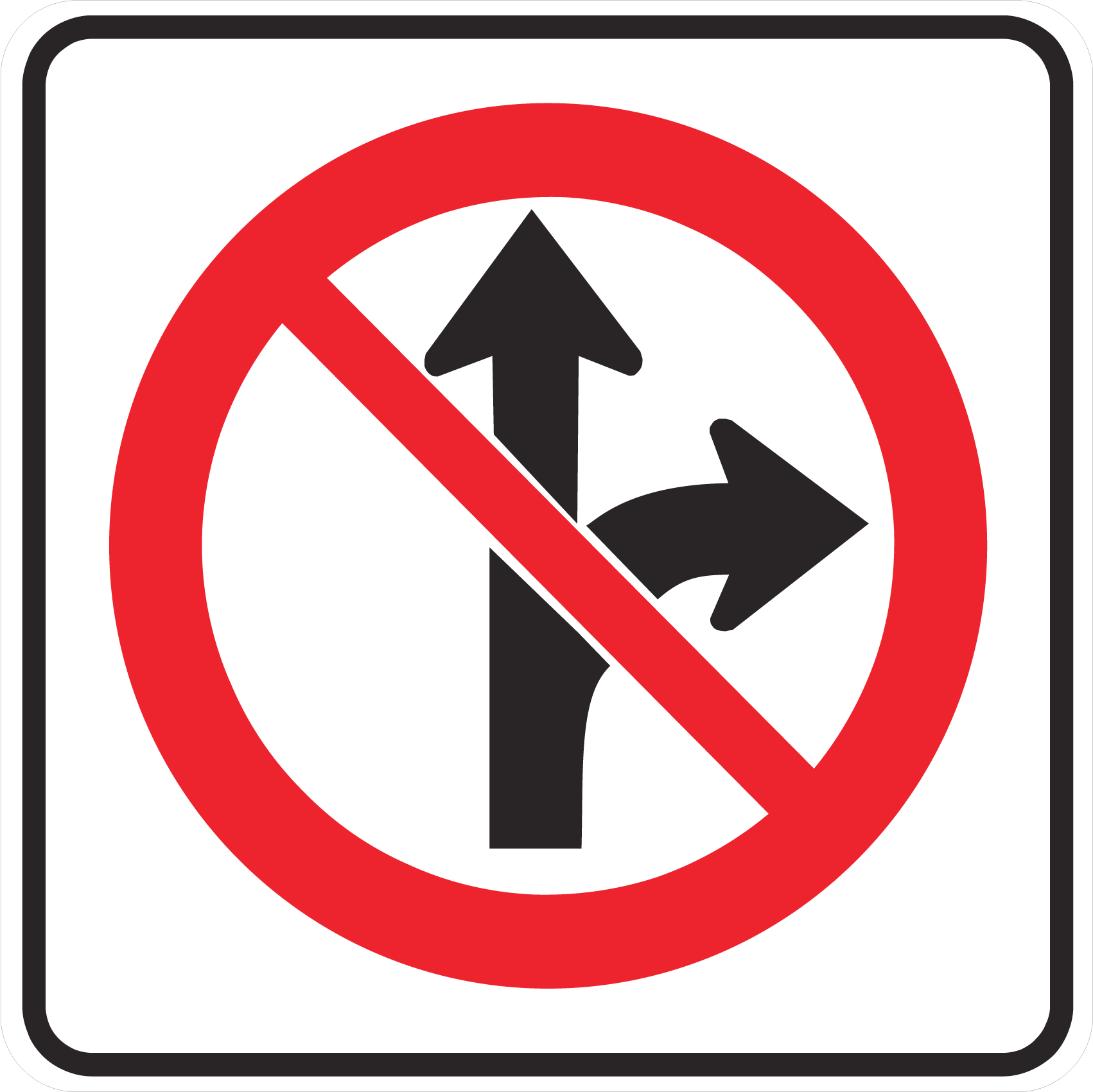 Regulatory Sign 60x60